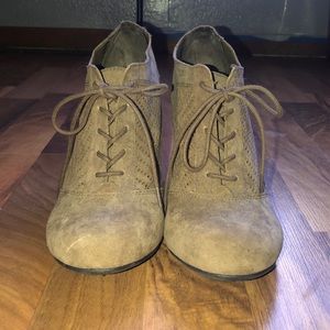 Lace Up Ankle Booties